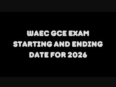 WAEC GCE Exam Starting And Ending Date For 2026