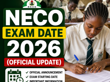 NECO Exam Starting Date For 2026: Official Announcement