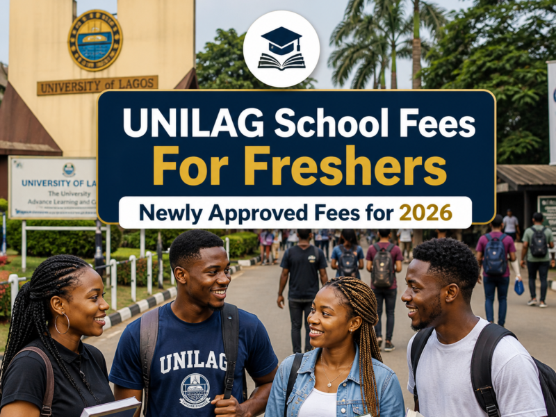 UNILAG School Fees For Freshers: Newly Approved Fees for 2026