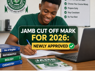 JAMB Cut Off Mark For 2026: Newly Approved
